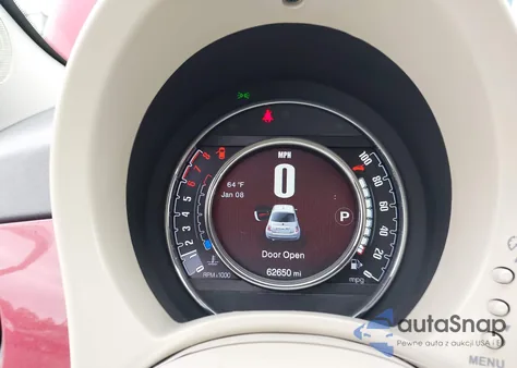 2017 Fiat 500 Pop из США, поврежденный, VIN 3C3CFFKRXHT697948